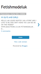 Mobile Screenshot of fetishmodeluk.blogspot.com