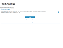 Tablet Screenshot of fetishmodeluk.blogspot.com