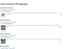 Tablet Screenshot of laurasharkeyphotography.blogspot.com