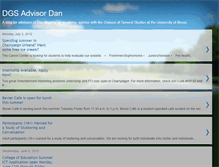 Tablet Screenshot of dgsadvisordan.blogspot.com