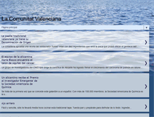 Tablet Screenshot of la-comunitat-valenciana.blogspot.com
