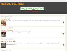 Tablet Screenshot of dhahabiychocolates.blogspot.com