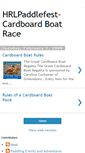 Mobile Screenshot of cardboardboatrace.blogspot.com