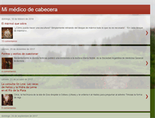 Tablet Screenshot of mimedicodecabecera.blogspot.com