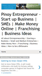 Mobile Screenshot of entrepreneurphilippines.blogspot.com