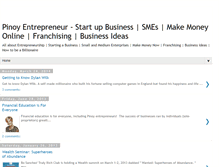 Tablet Screenshot of entrepreneurphilippines.blogspot.com