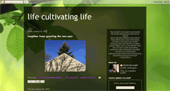 Desktop Screenshot of lifecultivatinglife.blogspot.com