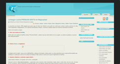 Desktop Screenshot of cuentagratismegaupload.blogspot.com
