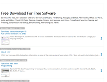 Tablet Screenshot of freesoftwareme.blogspot.com