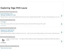 Tablet Screenshot of exploringyogawithlaura.blogspot.com