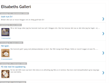 Tablet Screenshot of elisabeths-galleri.blogspot.com