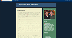 Desktop Screenshot of behindthestats.blogspot.com