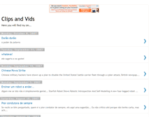 Tablet Screenshot of clipsandvids.blogspot.com