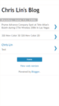 Mobile Screenshot of chrislin.blogspot.com