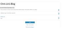 Tablet Screenshot of chrislin.blogspot.com