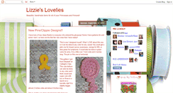 Desktop Screenshot of lizziesloveliesbows.blogspot.com