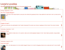 Tablet Screenshot of lizziesloveliesbows.blogspot.com