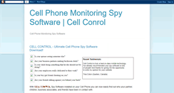 Desktop Screenshot of cell-control.blogspot.com