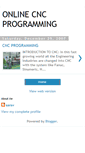 Mobile Screenshot of onlinecncprogramming.blogspot.com