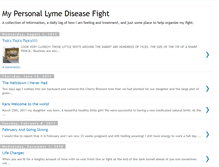 Tablet Screenshot of fightinglymedisease.blogspot.com