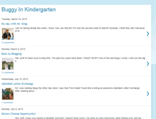 Tablet Screenshot of buggyaboutlearninginkindergarten.blogspot.com