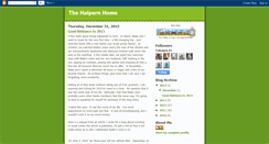 Desktop Screenshot of halpernhome.blogspot.com