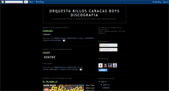 Desktop Screenshot of billoscaracasboys.blogspot.com