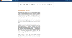 Desktop Screenshot of bank-institution.blogspot.com