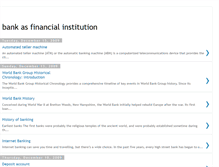 Tablet Screenshot of bank-institution.blogspot.com