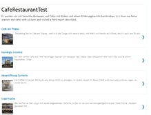 Tablet Screenshot of caferestauranttest.blogspot.com