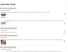 Tablet Screenshot of precious-space.blogspot.com