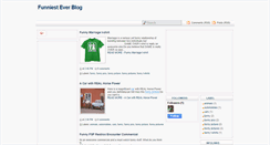 Desktop Screenshot of funniesteverblog.blogspot.com