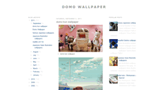 Desktop Screenshot of domowallpaper.blogspot.com