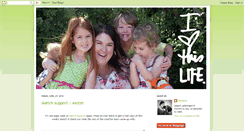 Desktop Screenshot of christine-lifeorsomethinglikeit.blogspot.com