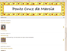 Tablet Screenshot of pontocruzdamarcia.blogspot.com