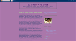 Desktop Screenshot of elcirculodecirce.blogspot.com