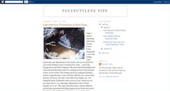Desktop Screenshot of polybutylene.blogspot.com