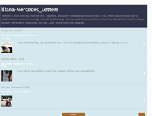 Tablet Screenshot of iliana-mercedesletters.blogspot.com
