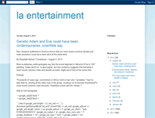 Tablet Screenshot of la-entertainment.blogspot.com