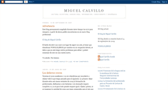 Desktop Screenshot of miguelcalvillo.blogspot.com