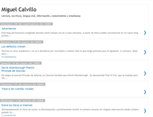Tablet Screenshot of miguelcalvillo.blogspot.com