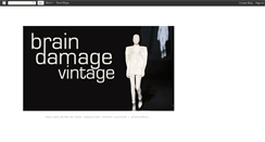 Desktop Screenshot of braindamagevintage.blogspot.com