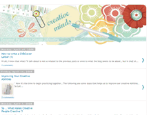 Tablet Screenshot of creative-innovative-minds.blogspot.com