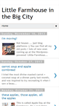 Mobile Screenshot of littlefarmhouseinthebigcity.blogspot.com