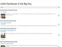 Tablet Screenshot of littlefarmhouseinthebigcity.blogspot.com