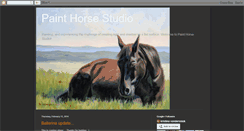 Desktop Screenshot of painthorsestudio.blogspot.com