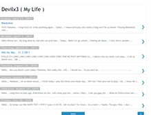 Tablet Screenshot of devilx3mylife.blogspot.com
