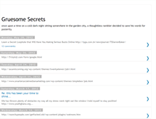 Tablet Screenshot of gruesomesecrets.blogspot.com