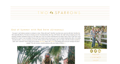 Desktop Screenshot of morethansparrow.blogspot.com