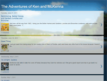 Tablet Screenshot of kenandmckenna.blogspot.com